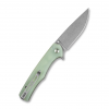 Cuțit pliabil, SENCUT, Crowley S21012-1, lamă D2 3.48 inch, mâner G10, blocare cu buton