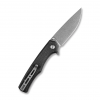 Складной нож, SENCUT, Crowley S21012-2, сталь D2 3.48 дюйма, рукоять микарта, замок Button Lock