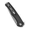 Складной нож, SENCUT, Crowley S21012-2, сталь D2 3.48 дюйма, рукоять микарта, замок Button Lock