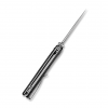 Складной нож, SENCUT, Crowley S21012-2, сталь D2 3.48 дюйма, рукоять микарта, замок Button Lock