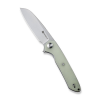 Cuțit flipper, SENCUT, Kyril S22001-2, lamă 9Cr18MoV 81mm, mâner G10 natural, Liner Lock
