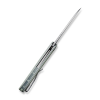 Cuțit flipper, SENCUT, Kyril S22001-2, lamă 9Cr18MoV 81mm, mâner G10 natural, Liner Lock