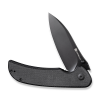 Cuțit pliabil, SENCUT, Borzam S23077-3, lamă 9Cr18MoV 3.46 inch, mâner Canvas Micarta, Liner Lock