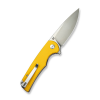 Складной нож, SENCUT, Praktisk S24019-2, сталь 9Cr18MoV 91.3мм, рукоять G10 жёлтая, лайнер-лок Складной нож, SENCUT, Praktisk S24019-2, сталь 9Cr18MoV 91.3мм, рукоять G10 жёлтая, лайнер-лок