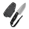 Нож с фиксированным клинком, SENCUT, Toxodon S24036-1, сталь 9Cr18MoV, рукоять G10, ножны Kydex Нож с фиксированным клинком, SENCUT, Toxodon S24036-1, сталь 9Cr18MoV, рукоять G10, ножны Kydex