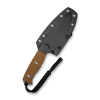 Нож с фиксированным клинком, SENCUT, Toxodon S24036-3, сталь 9Cr18MoV, рукоять G10, ножны Kydex