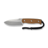 Нож с фиксированным клинком, SENCUT, Toxodon S24036-3, сталь 9Cr18MoV, рукоять G10, ножны Kydex