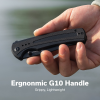 Складной нож, SENCUT, Regnator S24057-1, сталь 9Cr18MoV 88.5мм, рукоять G10, лайнер-лок