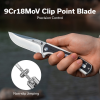 Cuțit pliabil, SENCUT, Regnator S24057-3, lamă 9Cr18MoV 88.5mm, mâner G10, liner lock