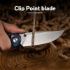 Складной нож, SENCUT, Slybolt S25001A-2, сталь 9Cr18MoV 91.2мм, рукоять Canvas Micarta синий, замок Crossbar Lock Складной нож, SENCUT, Slybolt S25001A-2, сталь 9Cr18MoV 91.2мм, рукоять Canvas Micarta синий, замок Crossbar Lock