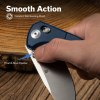 Складной нож, SENCUT, Slybolt S25001A-2, сталь 9Cr18MoV 91.2мм, рукоять Canvas Micarta синий, замок Crossbar Lock Складной нож, SENCUT, Slybolt S25001A-2, сталь 9Cr18MoV 91.2мм, рукоять Canvas Micarta синий, замок Crossbar Lock