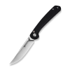 Складной нож, SENCUT, Skelfin S25007-2, сталь 9Cr18MoV 3.3 дюйма, рукоять G10 черная, Button Lock