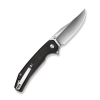Складной нож, SENCUT, Vornix S25038-2, клинок 9Cr18MoV 3.65 дюйма, рукоять Canvas Micarta черная, Liner Lock