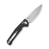 Складной нож, SENCUT, Glenspar S25046-2, клинок 9Cr18MoV 87.7мм, рукоять чёрный Shredded G10, замок Crossbar Lock