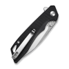 Cuțit pliabil, SENCUT, Stratex S25055-1, lamă 9Cr18MoV 80.6mm, mâner G10 negru, liner lock