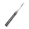 Cuțit pliabil, SENCUT, Stratex S25055-1, lamă 9Cr18MoV 80.6mm, mâner G10 negru, liner lock