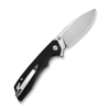 Cuțit pliabil, SENCUT, Stratex S25055-1, lamă 9Cr18MoV 80.6mm, mâner G10 negru, liner lock