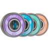 Подшипники, Wicked, Pastel 9 310089, ABEC 9, 16 штук, хромированная сталь, односторонний RZ щит, для роликовых коньков Подшипники, Wicked, Pastel 9 310089, ABEC 9, 16 штук, хромированная сталь, односторонний RZ щит, для роликовых коньков