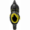 Роликовые коньки для фитнеса, Playlife, Joker Yellow Glow Combo 880326, (set) (31-34) 4 размера, колёса 82A, рама PP