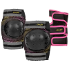 Роликовые коньки для фитнеса, Playlife, Joker Yellow Glow Combo 880326, (set) (31-34) 4 размера, колёса 82A, рама PP