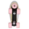 Patine cu role, Playlife, Classic Pale Rose 880329, 31-34 ajustabile pe 4 mărimi, roți 54mm 80A, căptușeală textilă, roz