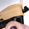 Patine cu role, Playlife, Classic Pale Rose 880329, 31-34 ajustabile pe 4 mărimi, roți 54mm 80A, căptușeală textilă, roz