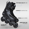 Patine cu role, Powerslide, Model 908442, Duritate roți: 85A, 45-47 Material cadru: 6063 aluminum, Liner: Basic dual fit liner Patine cu role, Powerslide, Model 908442, Duritate roți: 85A, 45-47 Material cadru: 6063 aluminum, Liner: Basic dual fit liner