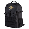Rucsac sport, Swings, 910935, 27L, poliester și plasă, negru/auriu, compartiment role, ventilație Rucsac sport, Swings, 910935, 27L, poliester și plasă, negru/auriu, compartiment role, ventilație