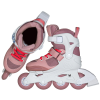 Роликовые коньки для фитнеса, Powerslide, Rocket Pale Mauve 940712, 37-40 регулируемые на 4 размера, рама GFRP, колёса 82A, лайнер EVA