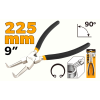 Extractor de inel elastic inclinat 225mm Tolsen Extractor de inel elastic inclinat 225mm Tolsen