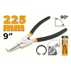 Extractor de inel elastic inclinat 225mm Tolsen Extractor de inel elastic inclinat 225mm Tolsen