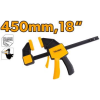 Clema tip-F prinderea rapida 450mm Tolsen Clema tip-F prinderea rapida 450mm Tolsen