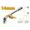 Cheie tubulara cotita 14mm 15093 Tolsen