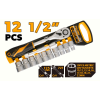 Set de 12 chei tubulare 1/2 15152 Tolsen Industrial Set de 12 chei tubulare 1/2 15152 Tolsen Industrial
