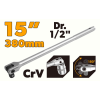 Prelugitor pentru chei tubulare cu prindere flexibila 1/2 380mm Industrial Tolsen Prelugitor pentru chei tubulare cu prindere flexibila 1/2 380mm Industrial Tolsen