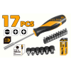 Set surubelnita cu 17 virfuri Tolsen