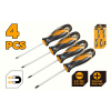 Set 4 surubelnite SL/PH GriPro Tolsen Set 4 surubelnite SL/PH GriPro Tolsen