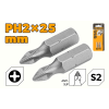 Набор 2 биты PH2x25мм Industrial Tolsen