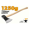Топор ручка дерево 1250гр Tolsen
