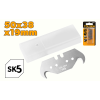 Set 5 lame cu cirlig 50x19mm Tolsen Set 5 lame cu cirlig 50x19mm Tolsen