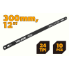 Pinza pe metal 300x12mm ferestrau SET (10 buc) Tolsen