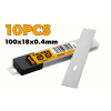 Set 10 lame pentru racleta 18x100mm Tolsen