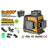 Nivela laser 3D 3x360° 30m verde Li-Ion Tolsen Nivela laser 3D 3x360° 30m verde Li-Ion Tolsen