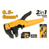 Dispozitiv automat pentru dezizolare cabluri 0,5-6mm Tolsen Dispozitiv automat pentru dezizolare cabluri 0,5-6mm Tolsen