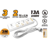 Удлинитель электрический 3P+USB 250V 3м Tolsen Удлинитель электрический 3P+USB 250V 3м Tolsen