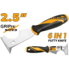 Spaclu razuitor pentru chit 6 in 1 Tolsen