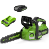 Цепная пила аккумуляторная GD24CS30 24V 1x2Ah Greenworks