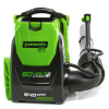 Воздуходувка тип рюкзак GD60BPB 60V 1x4Ah Greenworks