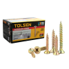 Surub pentru lemn 4,0х40mm galben (500buc) Tolsen