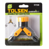 Conector rapid pentru furtun tip Y 3/4 cu robinete Tolsen Conector rapid pentru furtun tip Y 3/4 cu robinete Tolsen